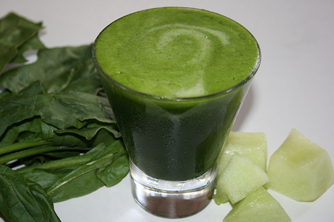 Green Smoothie: Spinach & Melon - Joe Cross