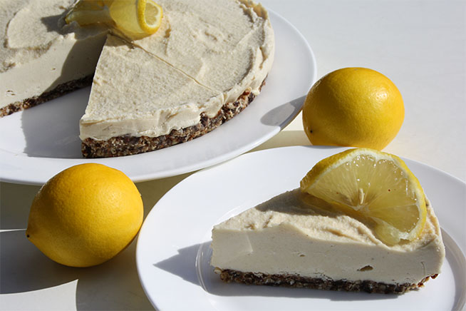 Raw Lemon Cheesecake - Joe Cross